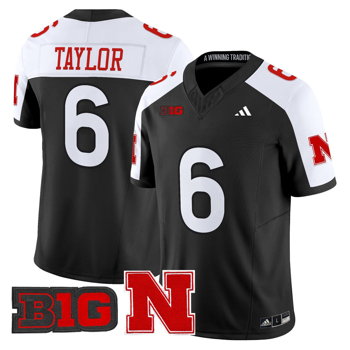 Nebraska Cornhuskers 2026 Vapor Limited Jersey - Stitched