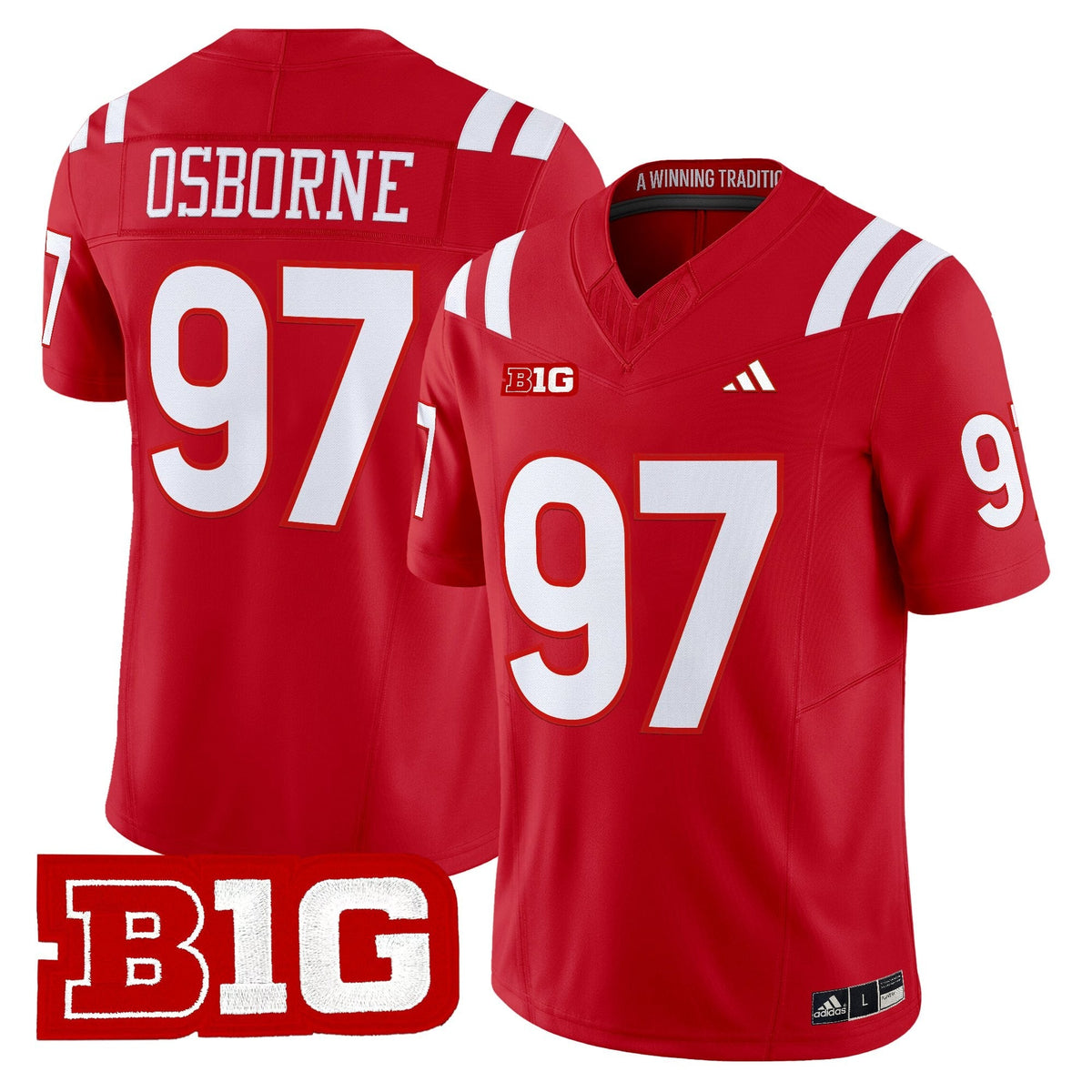 Nebraska Cornhuskers 2026 Vapor Limited Jersey - Stitched