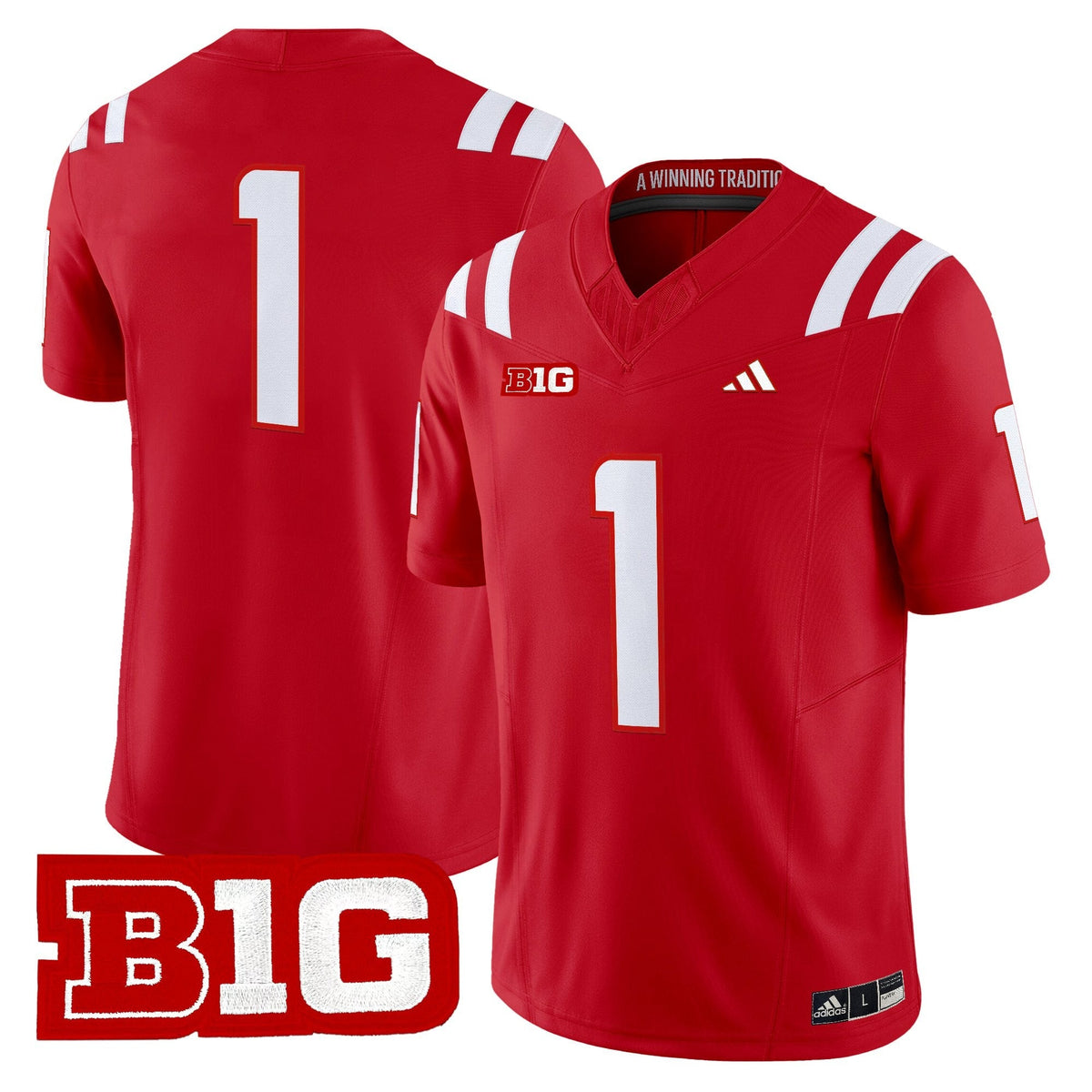 Nebraska Cornhuskers 2026 Vapor Limited Jersey - Stitched