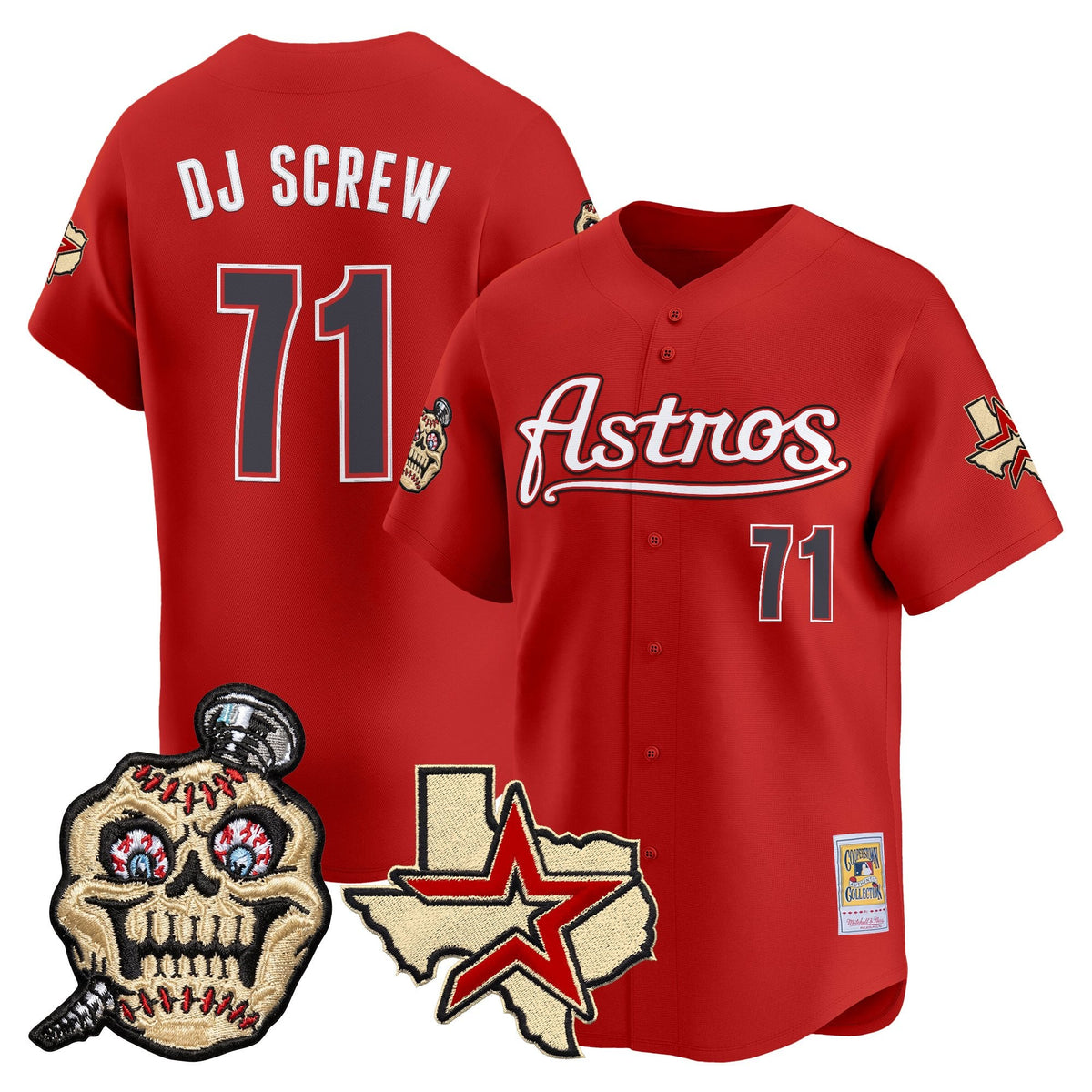 Houston Astros Screwed Up Click Vapor Premier Limited Jersey - All Stitched