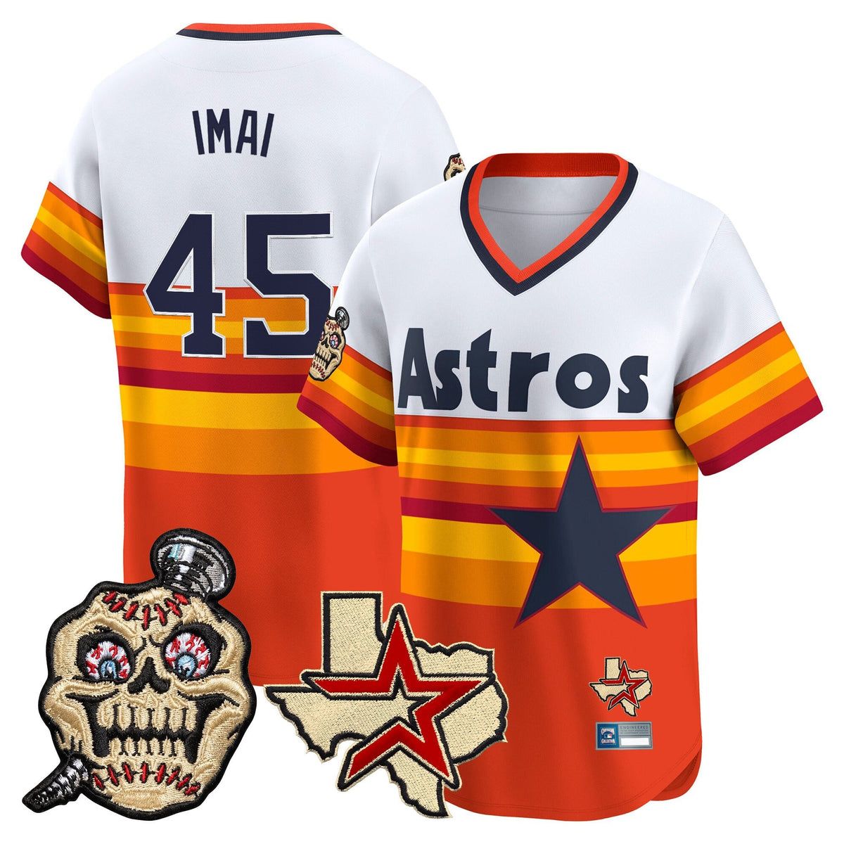 Houston Astros Screwed Up Click Vapor Premier Limited Jersey - All Stitched