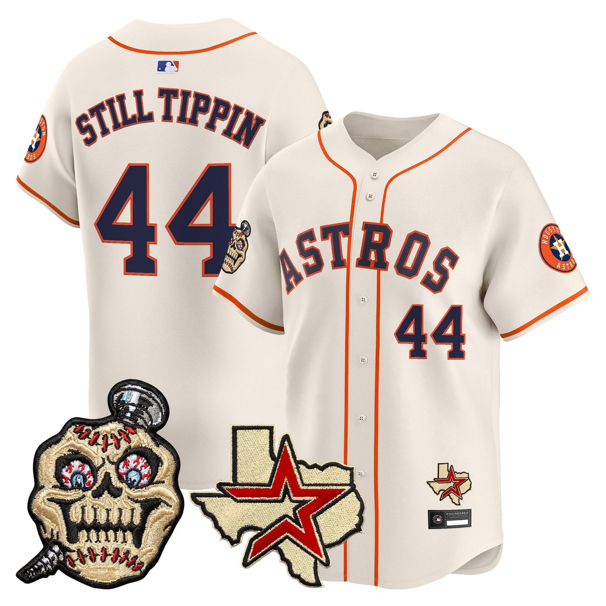 Houston Astros Screwed Up Click Vapor Premier Limited Jersey - All Stitched