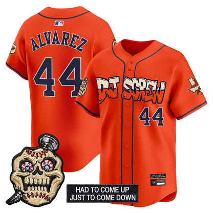 Houston Astros Screwed Up Click Vapor Premier Limited Jersey V2 - All Stitched