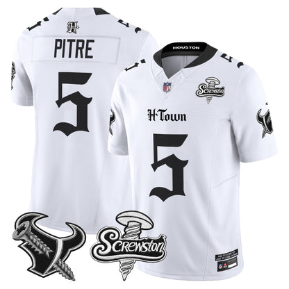 Houston Texans DJ Screw Vapor Limited Jersey - Gothic Edition - All Stitched