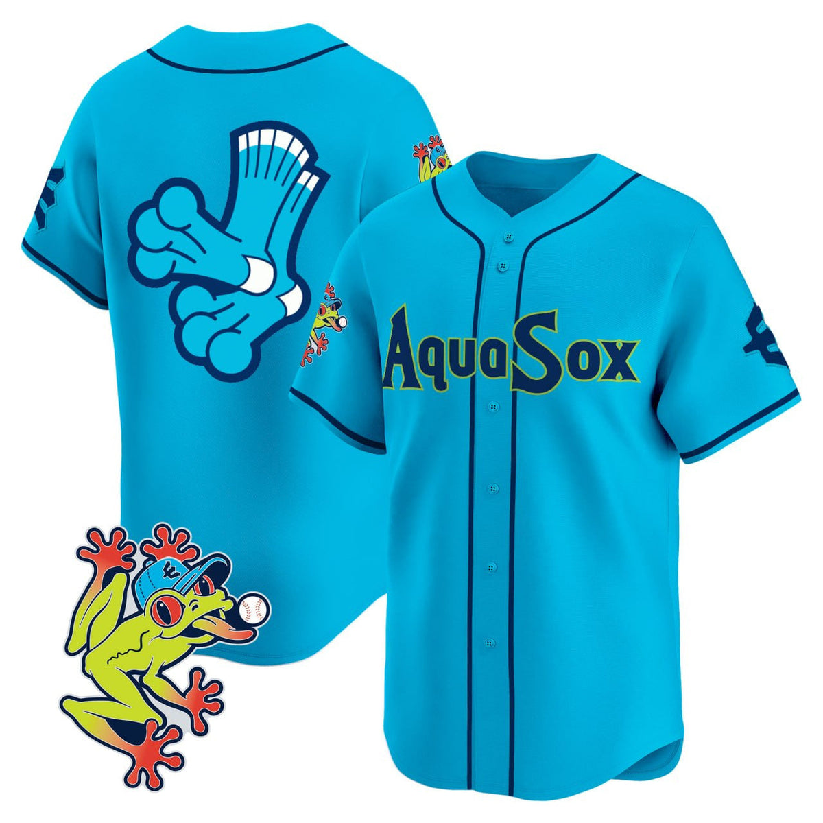AquaSox Customized Jersey - Stitched