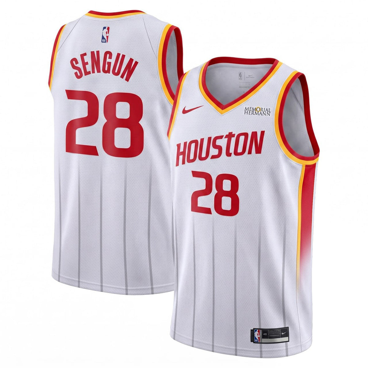 Alperen Şengün #28 Houston Rockets Jersey - All Stitched