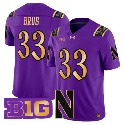 Northwestern Wildcats 2026 Vapor Limited Jersey - All stitched