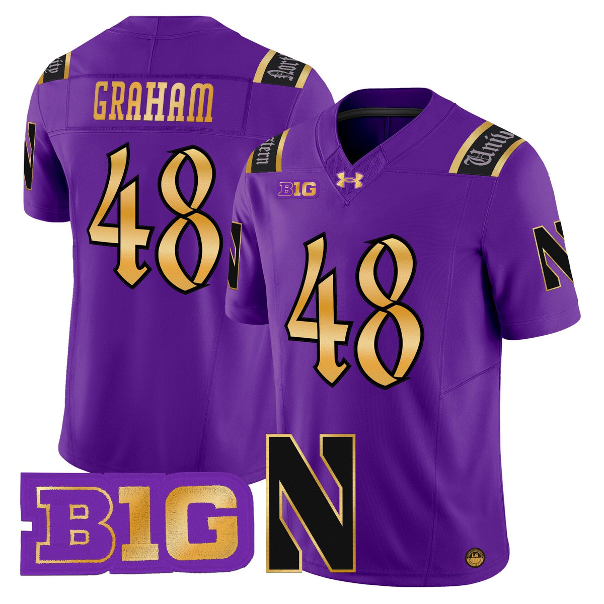 Northwestern Wildcats 2026 Vapor Limited Jersey - All stitched