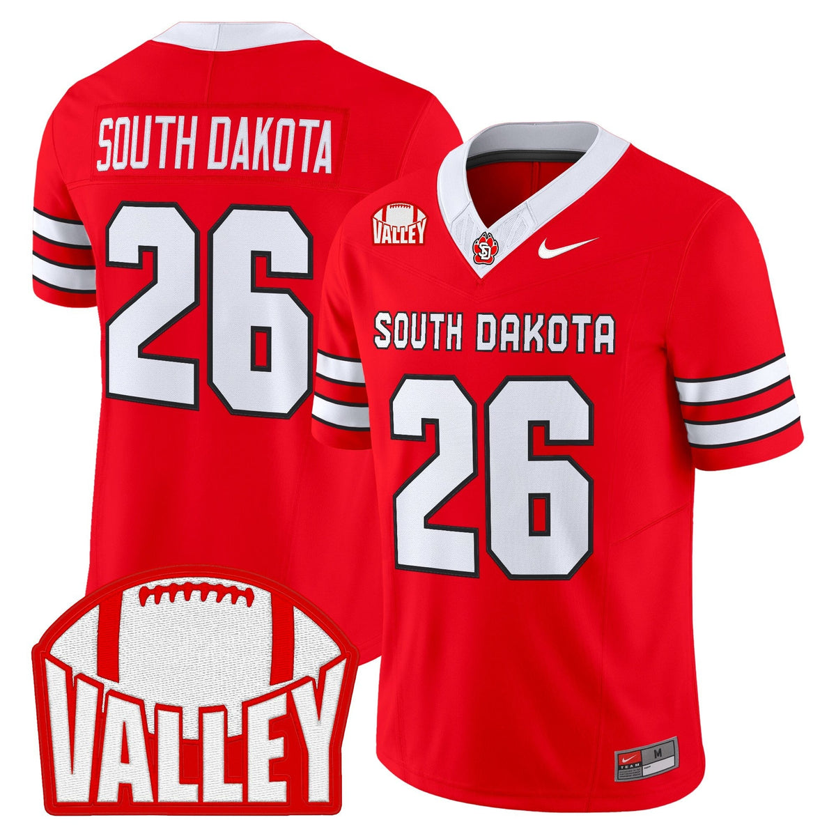 Men's South Dakota Coyote 2026 Vapor Limited Jersey - All Stitched