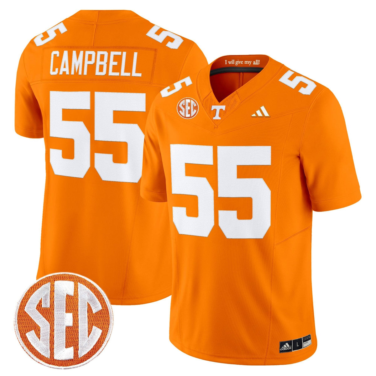 Men's Tennessee Volunteers 2026 Vapor Limited Jersey - All Stitched