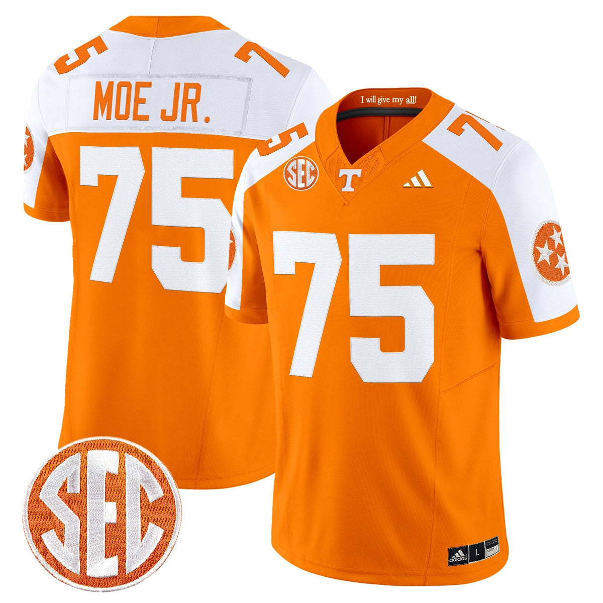 Men's Tennessee Volunteers 2026 Vapor Limited Jersey - All Stitched