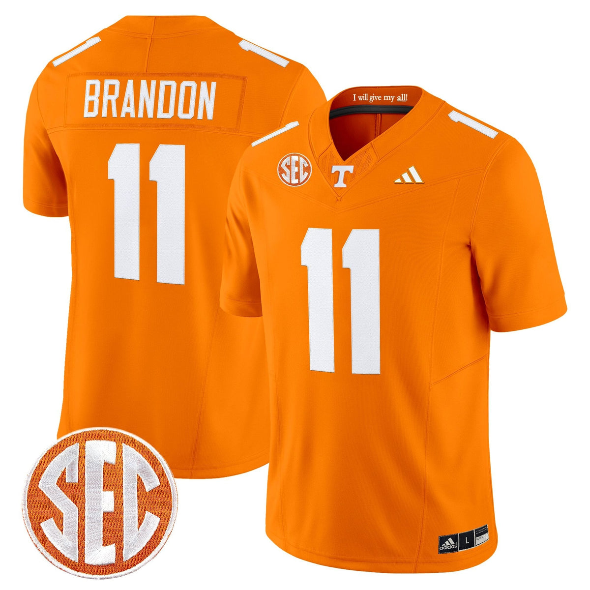 Men's Tennessee Volunteers 2026 Vapor Limited Jersey - All Stitched