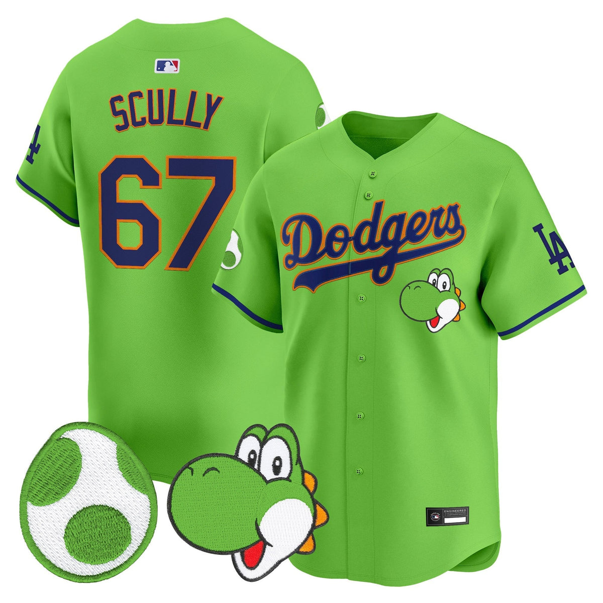 Los Angeles Dodgers x Yoshi Vapor Premier Limited Jersey - All Stitched