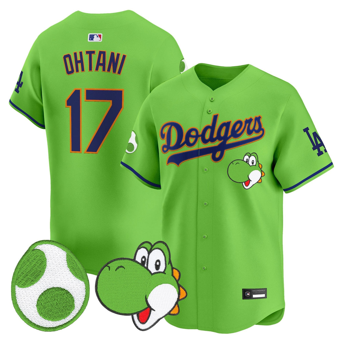 Los Angeles Dodgers x Yoshi Vapor Premier Limited Jersey - All Stitched