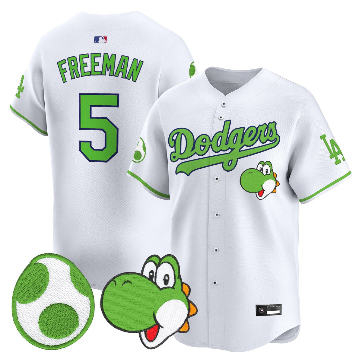 Los Angeles Dodgers x Yoshi Vapor Premier Limited Jersey - All Stitched