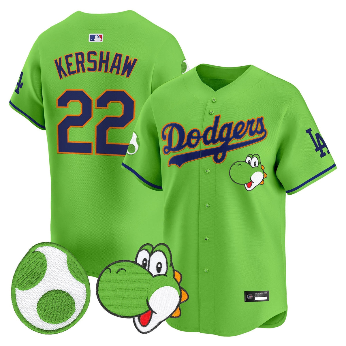 Los Angeles Dodgers x Yoshi Vapor Premier Limited Jersey - All Stitched