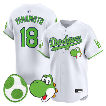 Los Angeles Dodgers x Yoshi Vapor Premier Limited Jersey - All Stitched