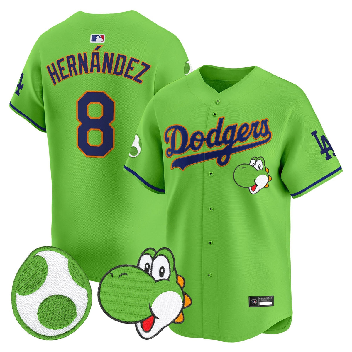 Los Angeles Dodgers x Yoshi Vapor Premier Limited Jersey - All Stitched