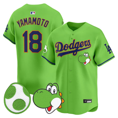 Los Angeles Dodgers x Yoshi Vapor Premier Limited Jersey - All Stitched