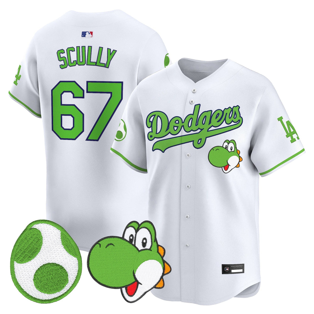 Los Angeles Dodgers x Yoshi Vapor Premier Limited Jersey - All Stitched