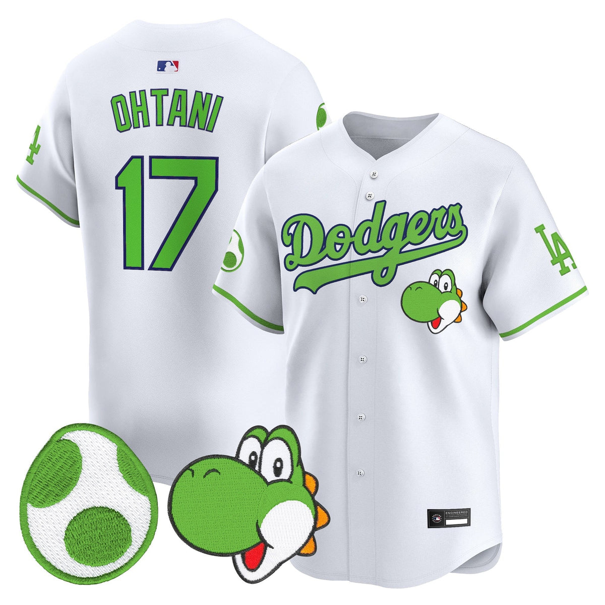 Los Angeles Dodgers x Yoshi Vapor Premier Limited Jersey - All Stitched