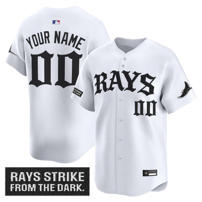 Tampa Bay Rays 'Old English Edition' Vapor Premier Limited Custom Jersey - All Stitched