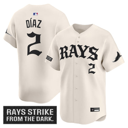 Tampa Bay Rays 'Old English Edition' Vapor Premier Limited Jersey - All Stitched