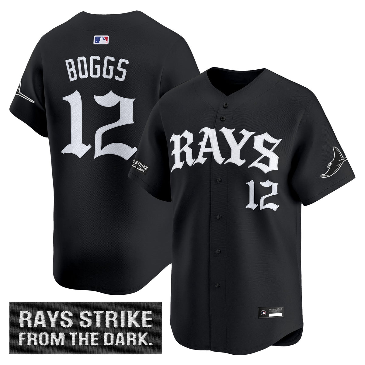 Tampa Bay Rays 'Old English Edition' Vapor Premier Limited Jersey - All Stitched