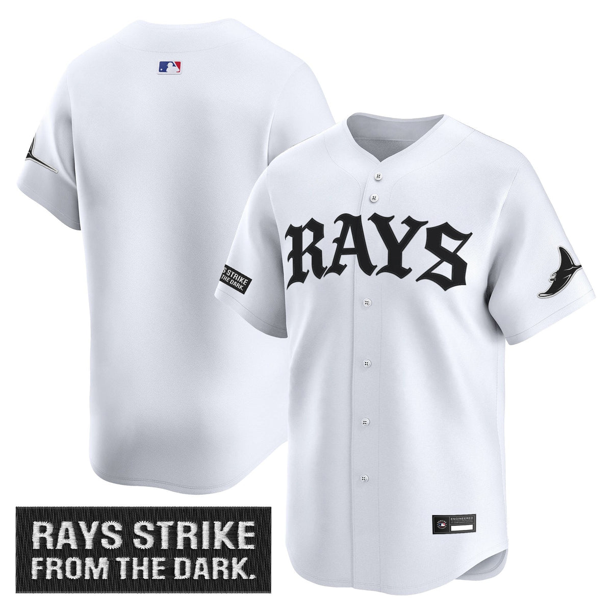 Tampa Bay Rays 'Old English Edition' Vapor Premier Limited Jersey - All Stitched