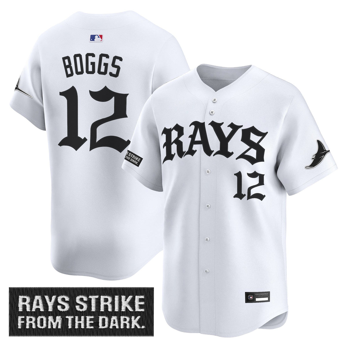 Tampa Bay Rays 'Old English Edition' Vapor Premier Limited Jersey - All Stitched
