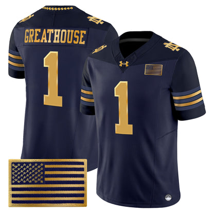 Notre Dame Fighting Irish 2026 Shamrock Series Vapor Limited Jersey - Stitched