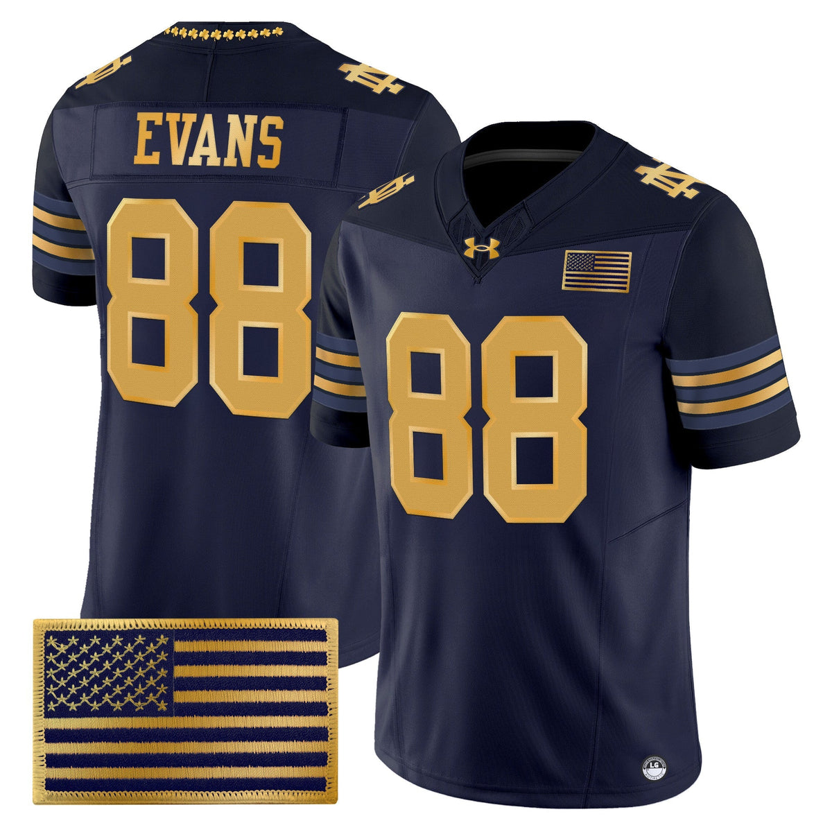 Notre Dame Fighting Irish 2026 Shamrock Series Vapor Limited Jersey - Stitched
