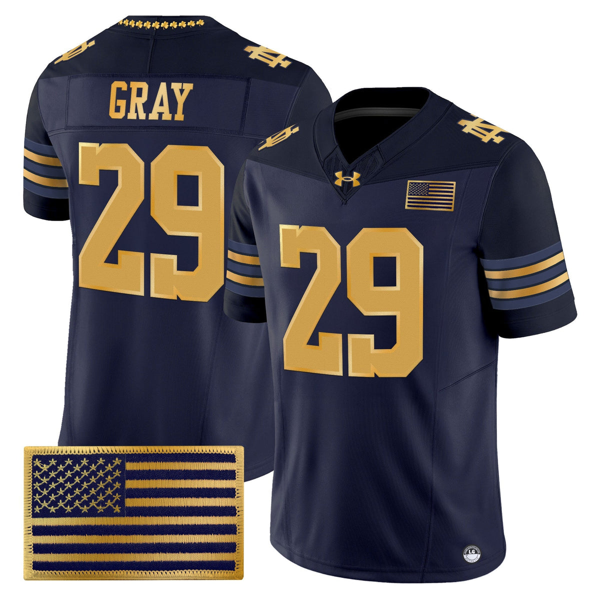 Notre Dame Fighting Irish 2026 Shamrock Series Vapor Limited Jersey - Stitched