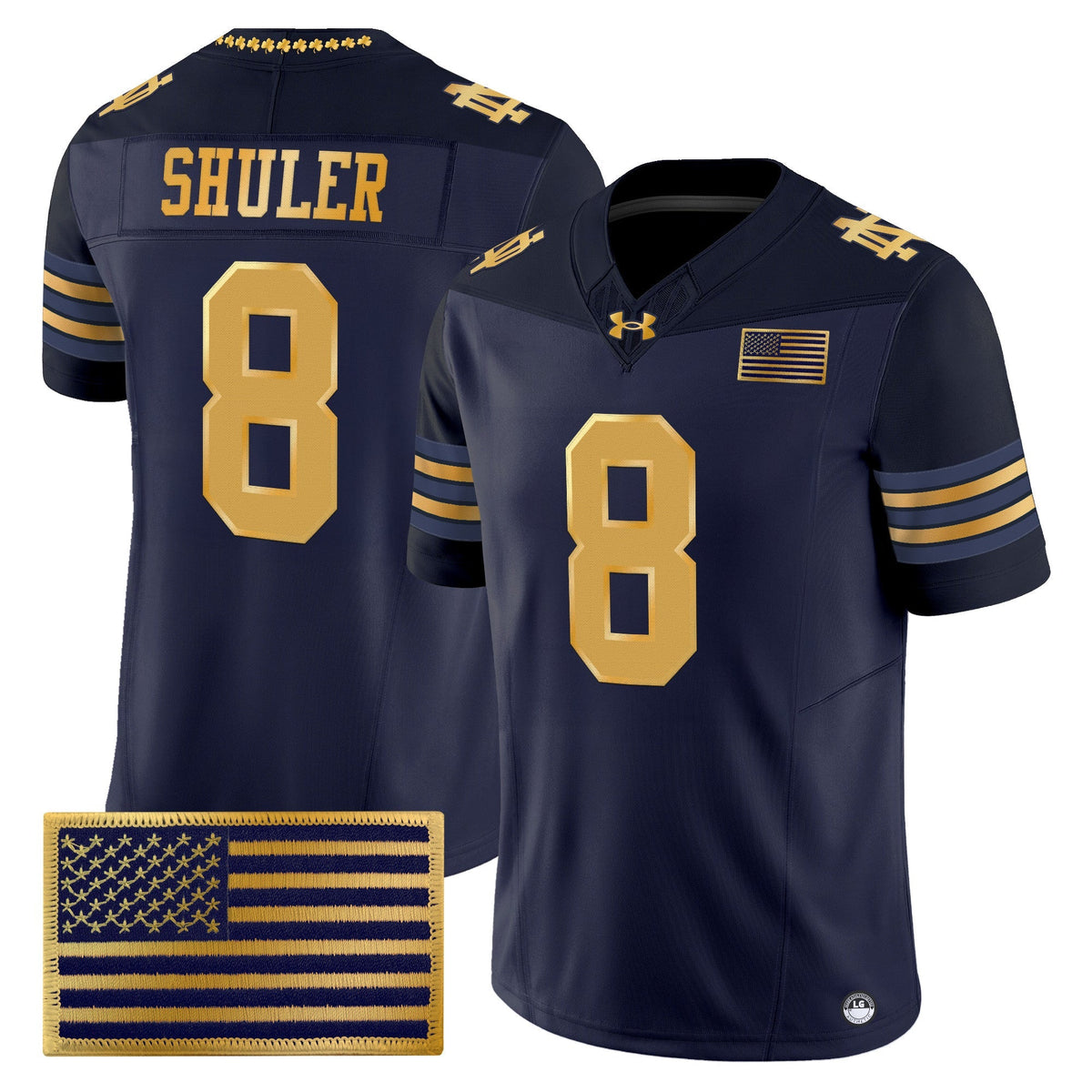 Notre Dame Fighting Irish 2026 Shamrock Series Vapor Limited Jersey - Stitched