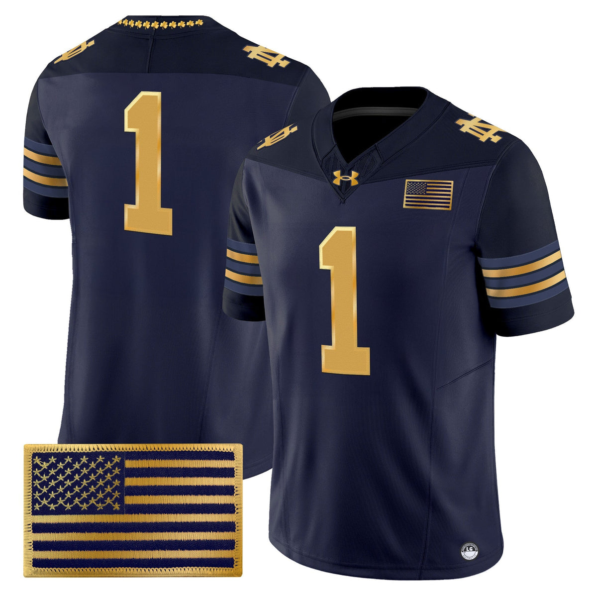 Notre Dame Fighting Irish 2026 Shamrock Series Vapor Limited Jersey - Stitched
