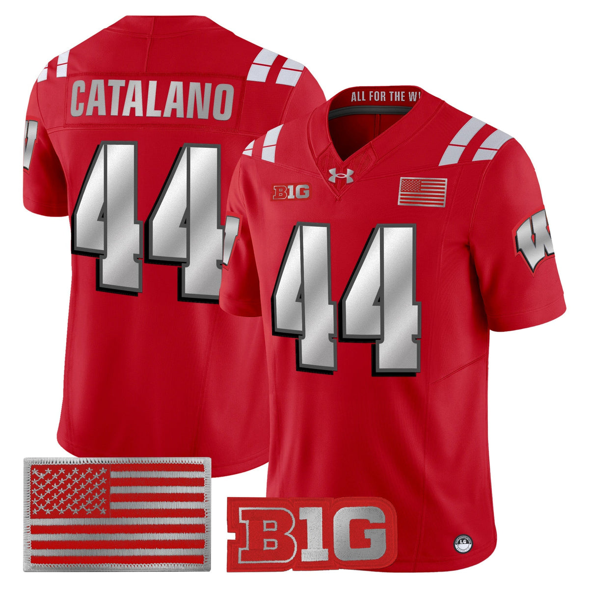 Wisconsin Badgers 2026 Lambeau Vapor Limited Jersey - All Stitched