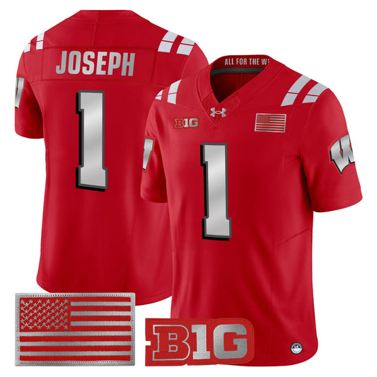 Wisconsin Badgers 2026 Lambeau Vapor Limited Jersey - All Stitched
