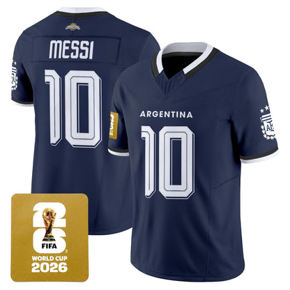 Argentina 2026 World Cup Vapor Football Jersey - All Stitched