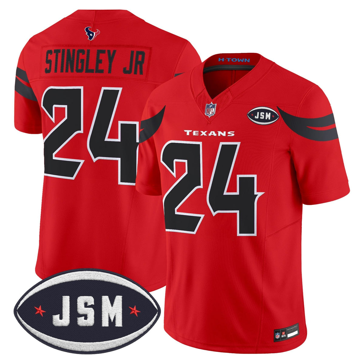 Houston Texan Janice McNair Memorial Patch Vapor Limited Jersey - All Stitched