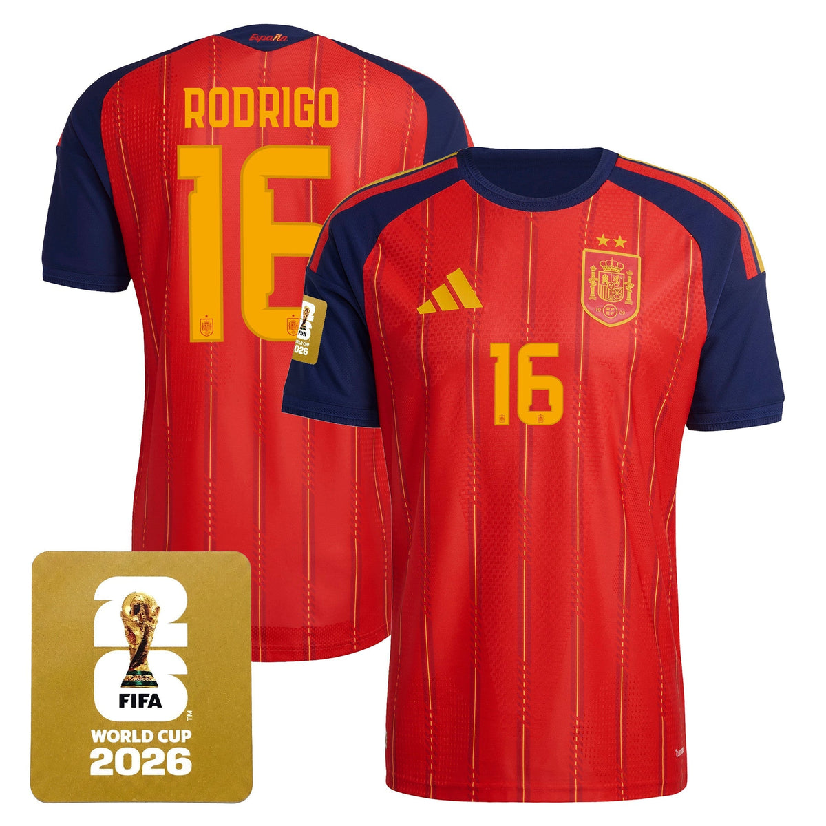 Spain 2026 National Team Jersey - 2-Star World Champions