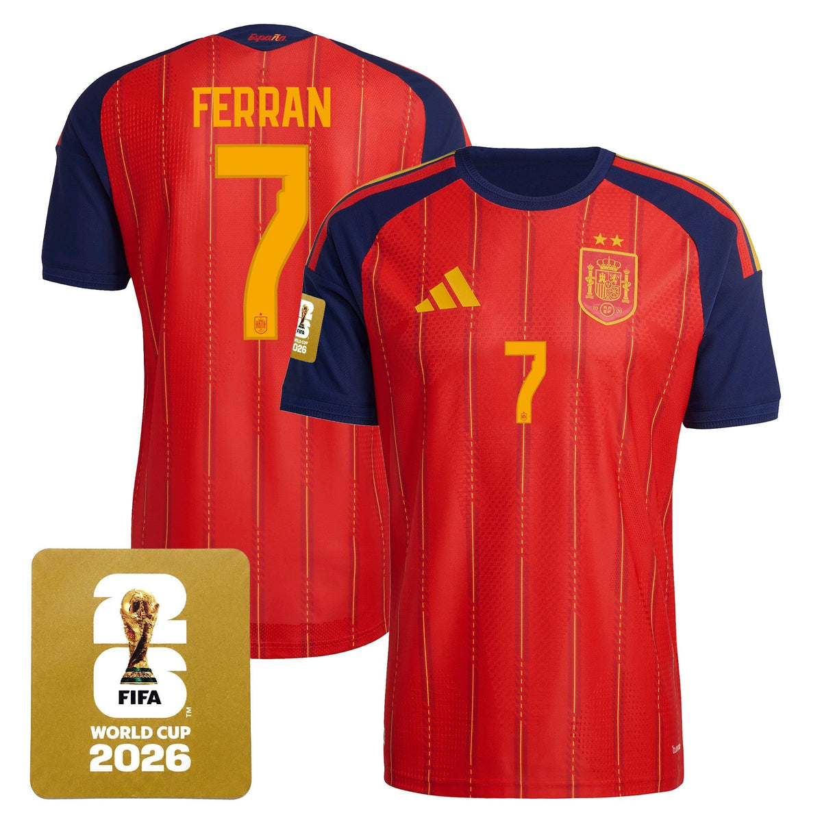 Spain 2026 National Team Jersey - 2-Star World Champions