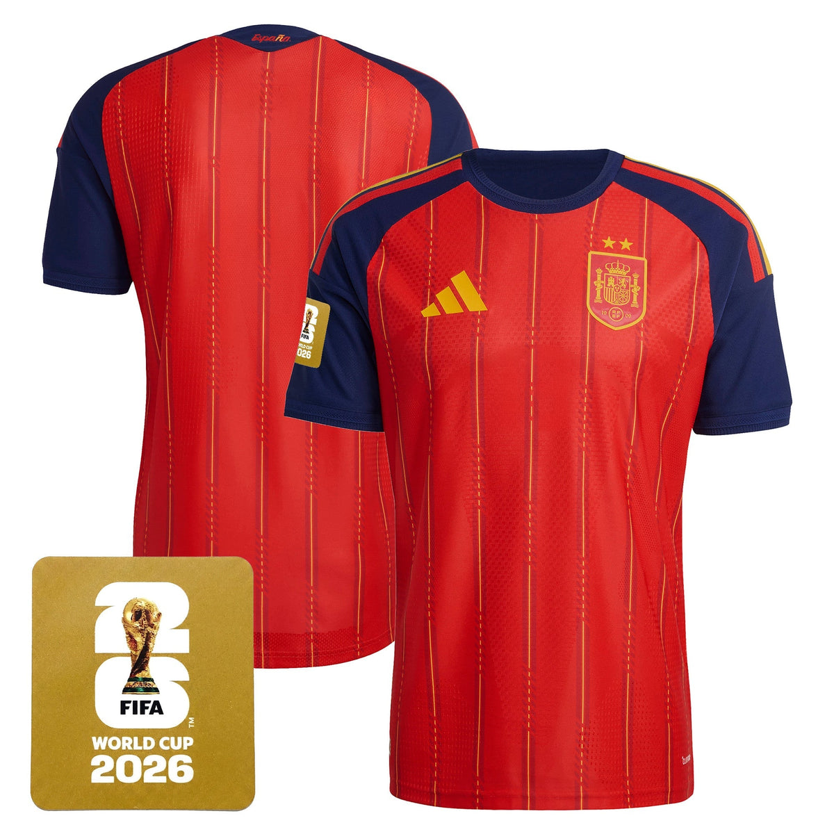 Spain 2026 National Team Jersey - 2-Star World Champions