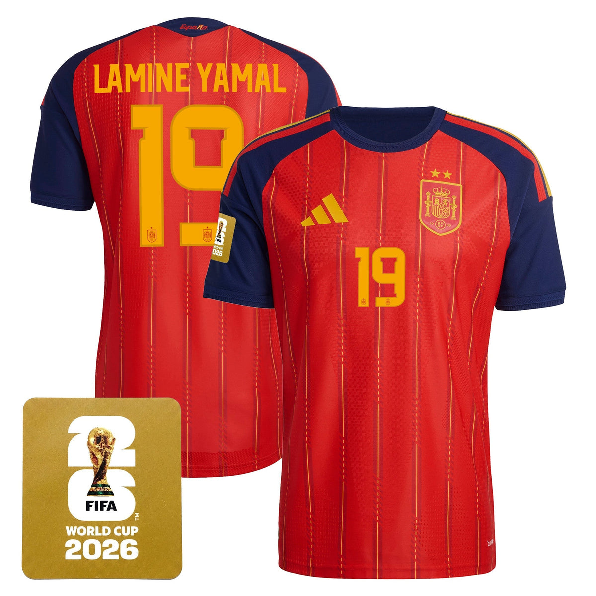 Spain 2026 National Team Jersey - 2-Star World Champions