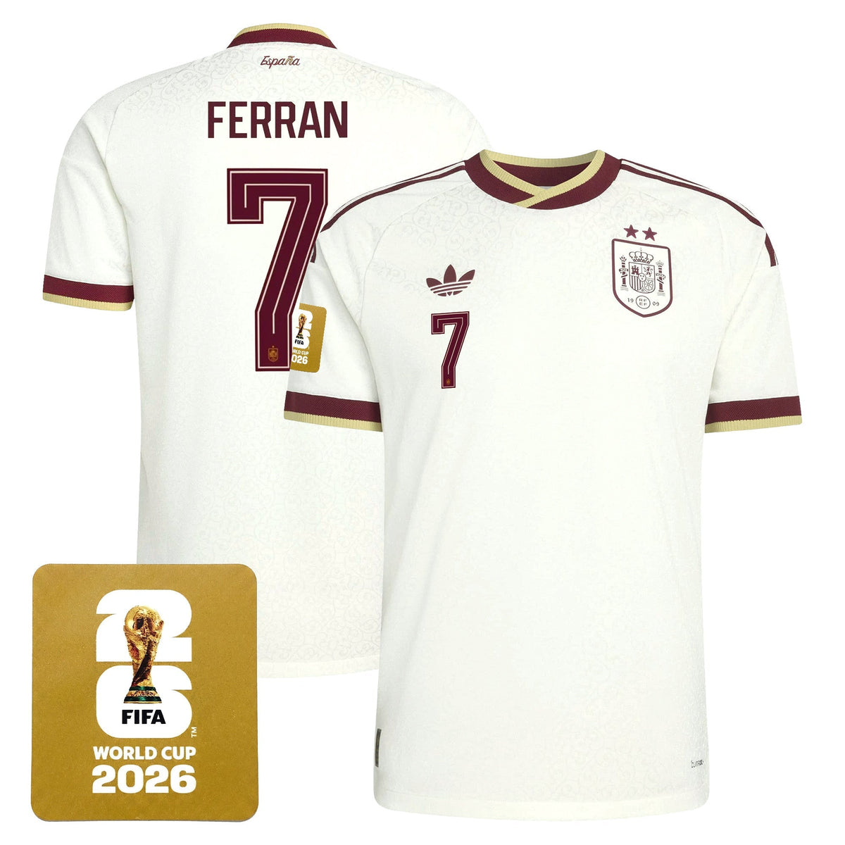 Spain 2026 National Team Jersey - 2-Star World Champions