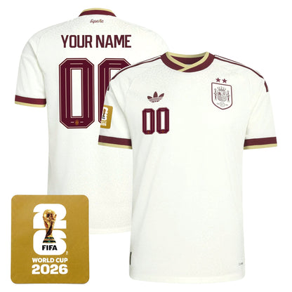 Spain 2026 National Team Custom Jersey - 2-Star World Champions