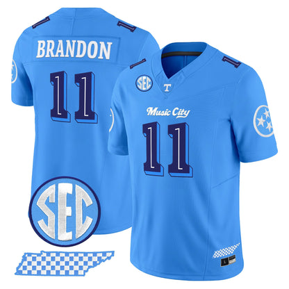 Men's Tennessee Volunteers 'Music City Edition' Vapor Limited Jersey - All Stitched