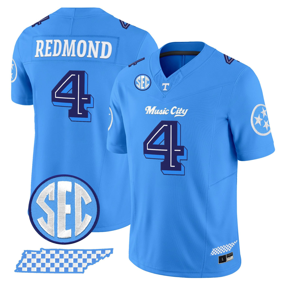 Men's Tennessee Volunteers 'Music City Edition' Vapor Limited Jersey - All Stitched