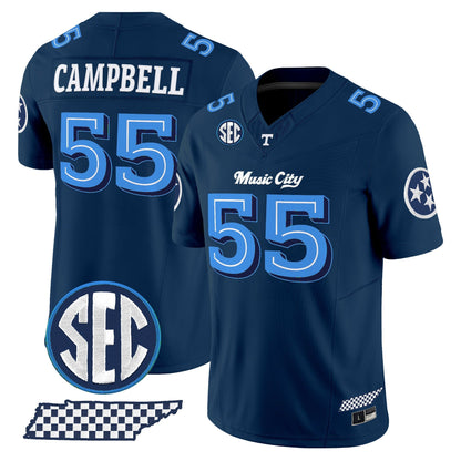 Men's Tennessee Volunteers 'Music City Edition' Vapor Limited Jersey - All Stitched