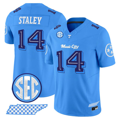 Men's Tennessee Volunteers 'Music City Edition' Vapor Limited Jersey - All Stitched
