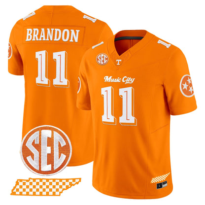 Men's Tennessee Volunteers 'Music City Edition' Vapor Limited Jersey - All Stitched